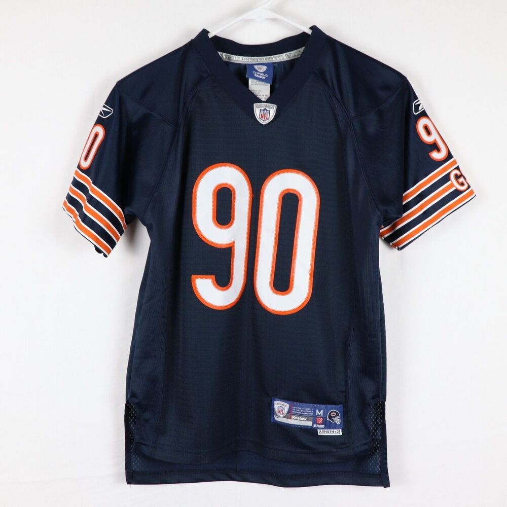 Julius Peppers Chicago Bears Jersey Youth Size Medium Blue Stitched AUTHENTIC